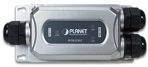 Индустриальный PoE экстендер Planet IPOE-E302 фото 1