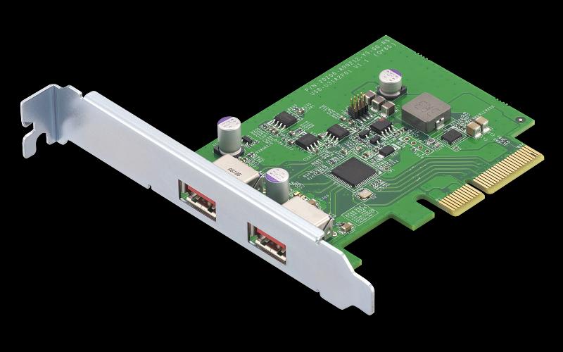 Карта расширения QNAP QXP-10G2U3A фото 1