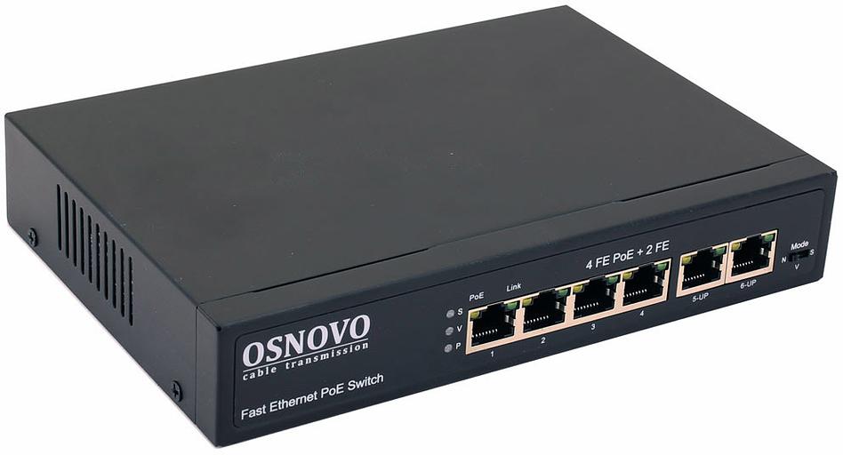 Коммутатор OSNOVO Коммутатор OSNOVO SW-20600(80W) (SW-20600(80W)) фото 1