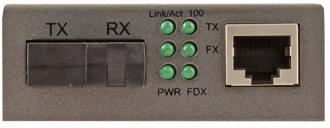 Медиаконвертер OSNOVO OMC-100-11S5a фото 1