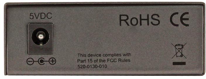 Медиаконвертер OSNOVO OMC-100-11S5a фото 3