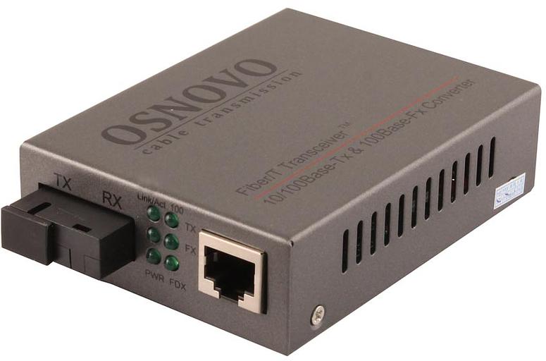 Медиаконвертер OSNOVO OMC-100-11S5a фото 4
