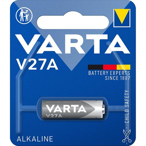 Батарейка Varta ELECTRONICS LR27/A27/MN27 BL1 Alkaline 12V (4227) (1/10/100) Varta ALKALINE SPECIAL LR27 (04227101401) фото 1