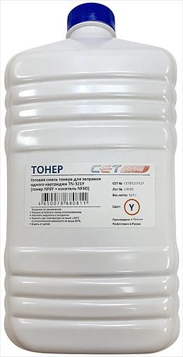 Тонер NF6Y + носитель NF6D для KONICA MINOLTA Bizhub C224/284/364 (для TN-321Y) (Japan) Yellow, 527г/бут, CET8521Y-527 фото 1