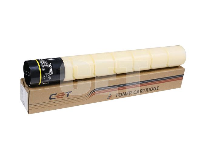 Тонер-картридж (NF5) для KONICA MINOLTA Bizhub C220/C280/C360 (аналог TN-216Y/TN-319Y/A11G231/A11G230) (CET) Yellow, 437г, 26000 стр., CET6842 фото 1