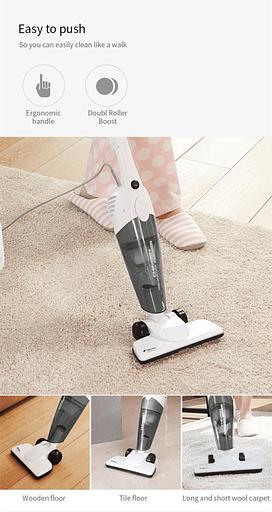 Пылесос deerma Vacuum Cleaner DX118C Gray+White фото 4