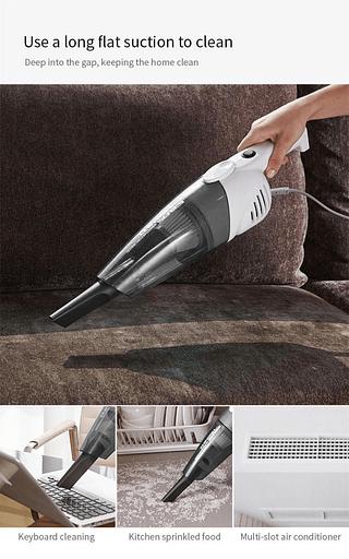 Пылесос deerma Vacuum Cleaner DX118C Gray+White фото 8
