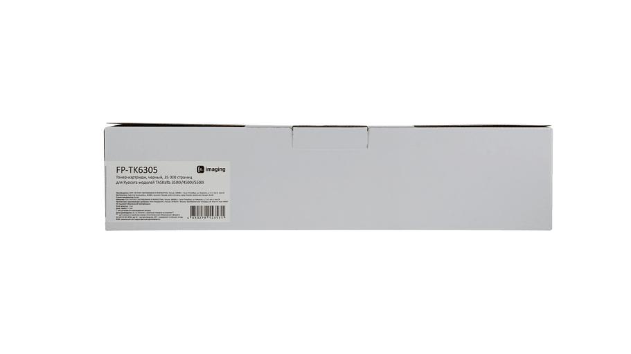 Тонер-картридж F+ imaging, черный, 35 000 страниц, для Kyocera моделей TASKalfa 3500i/4500i/5500i (аналог TK-6305 /1T02LH0NL1), FP-TK6305 фото 1