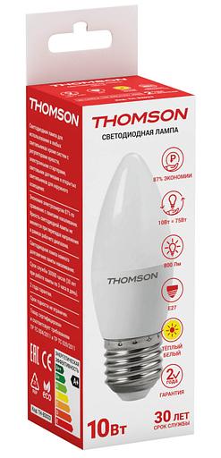 THOMSON LED CANDLE 10W 800Lm E27 3000K TH-B2023 фото 3