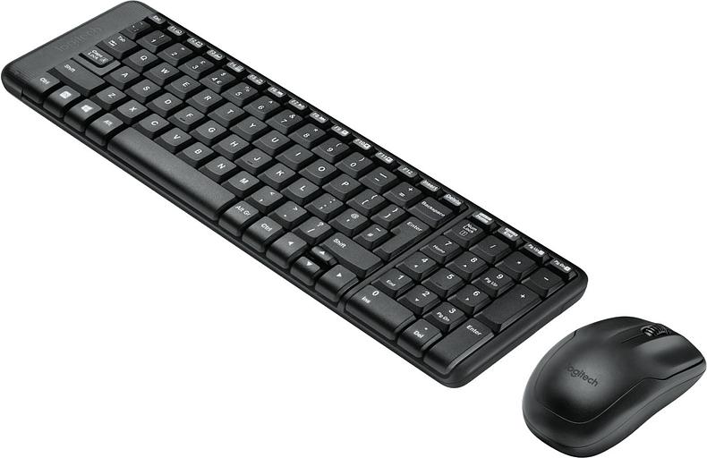 Клавиатура + мышь Logitech MK22 клав:черный мышь:черный USB беспроводная (920-003161) фото 3