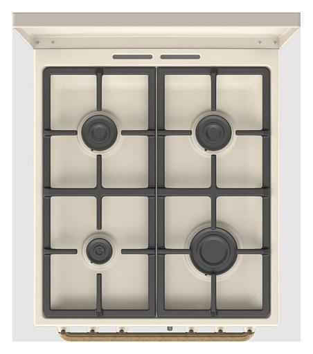 Плита Комбинированная Gorenje GKS5B70CLI бежевый фото 5