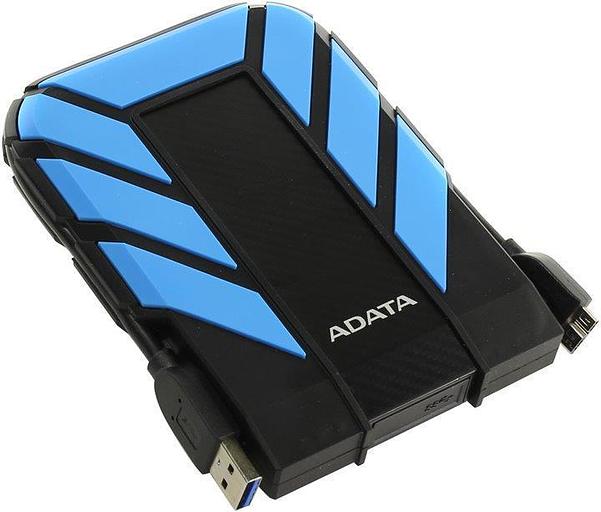 Внешний жесткий диск ADATA 2Тб USB 3.1 Цвет синий AHD710P-2TU31-CBL фото 3