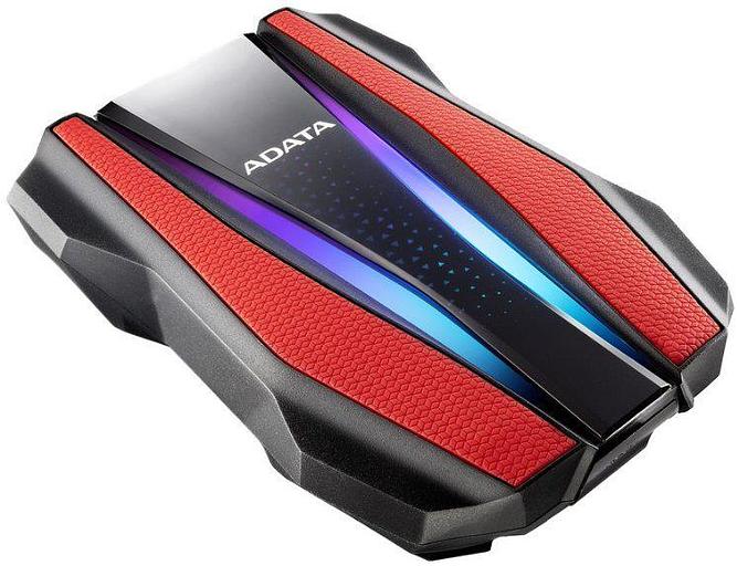Внешний жесткий диск ADATA AHD770G-2TU32G1-CRD 2Тб USB 3.2 Цвет красный AHD770G-2TU32G1-CRD фото 1