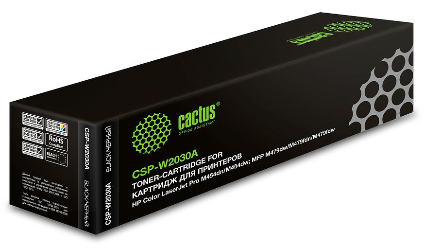 Картридж лазерный Cactus CSP-W2030A черный (2400стр.) для HP LJ M454/MFP M479 фото 1