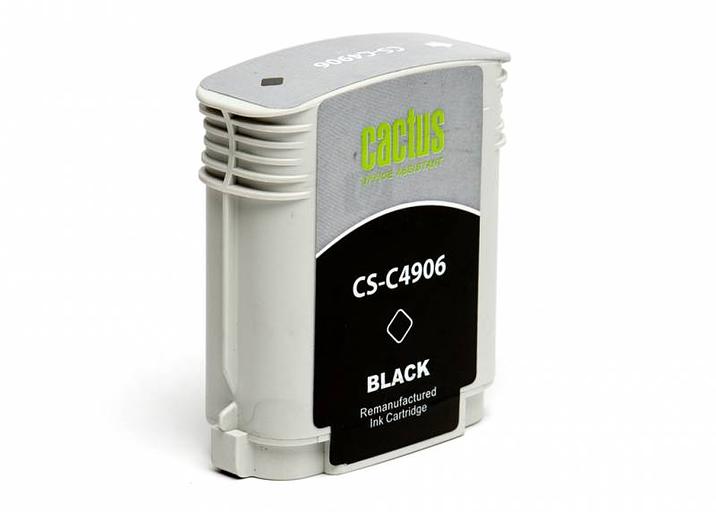 Картридж струйный Cactus CS-C4906 №940XL черный (72мл) для HP DJ Pro 8000/8500 фото 2