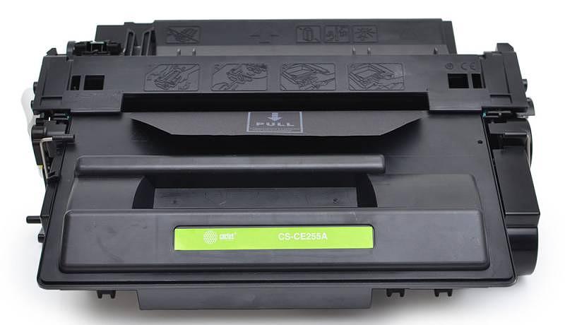 Картридж лазерный Cactus CS-CE255AS CE255A черный (6000стр.) для HP LJ P3011/P3015 фото 2