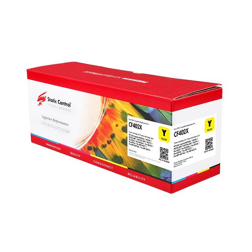 Картридж лазерный Static Control 002-01-SF402X CF402X желтый (2300стр.) для HP CLJ M252/252N/252DN/252DW/M277n/M277DW фото 1