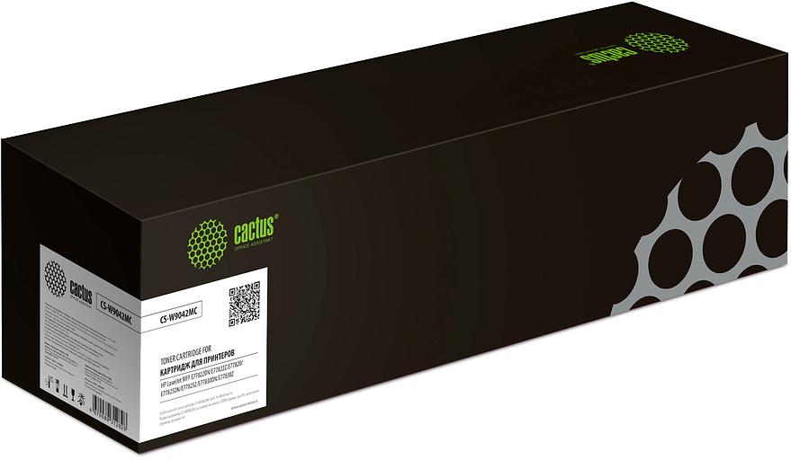Картридж лазерный Cactus CS-W9042MC W9042MC желтый (32000стр.) для HP LJ Managed MFP E77822DN/E77822Z/E77825DN фото 1