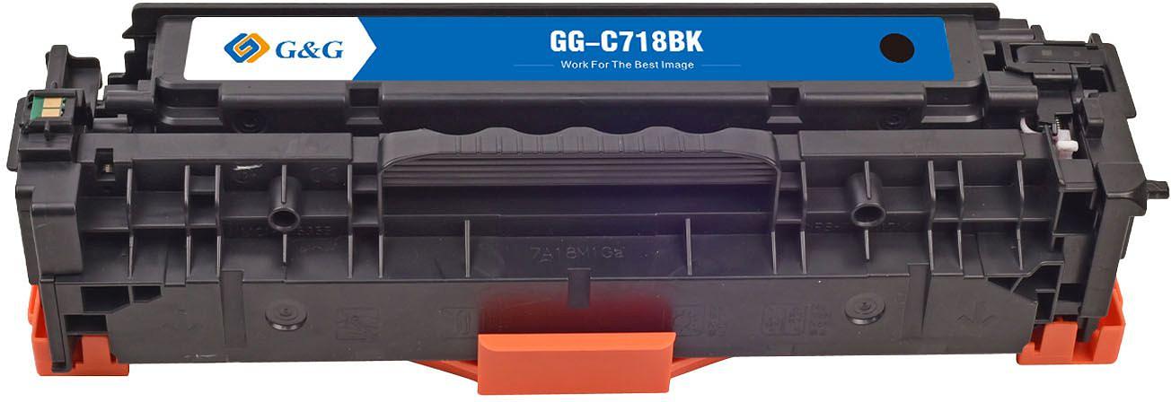 Картридж лазерный G&G GG-C718BK черный (3400стр.) для Canon MF8330i/MF8330/MF8350/LBP7200 фото 2