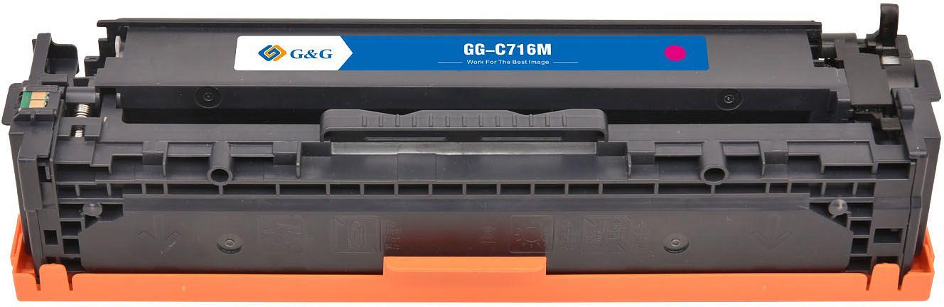 Картридж лазерный G&G GG-C716M пурпурный (1500стр.) для Canon i-Sensys MF8030/MF8030cn/MF8050/LBP 5050 фото 2