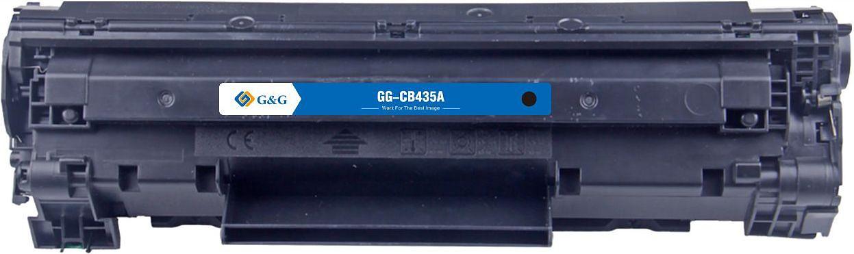 Картридж лазерный G&G GG-CB435A черный (1500стр.) для HP LJ P1005/P1006 фото 2