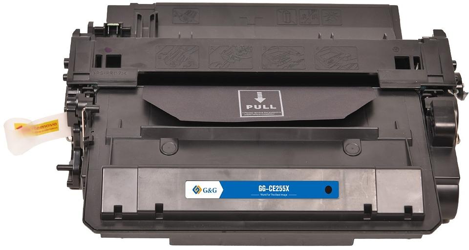 Картридж лазерный G&G GG-CE255X черный (12500стр.) для HP LJ Enterprise MFP M525c/P3015n/LJ Pro M521dn MFP фото 3