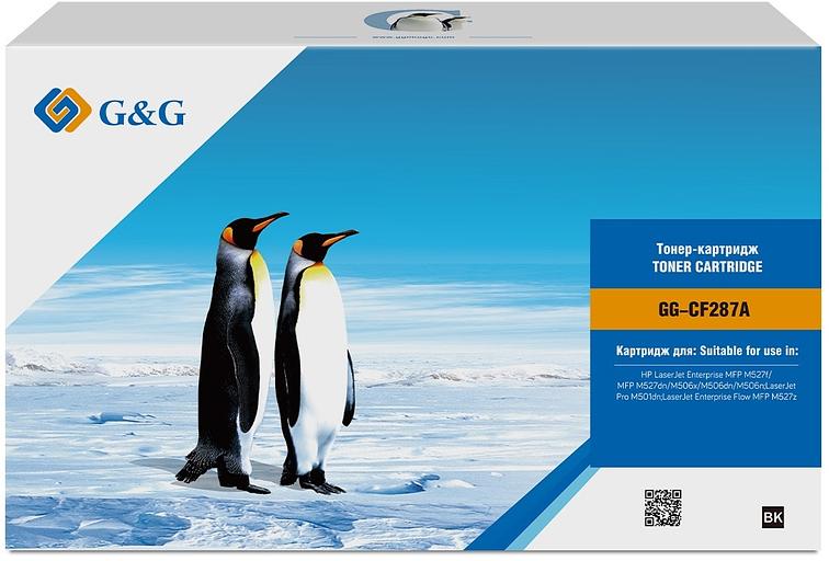 Картридж лазерный G&G GG-CF287A черный (9000стр.) для HP LJ M506dn/M506n/M506x фото 1