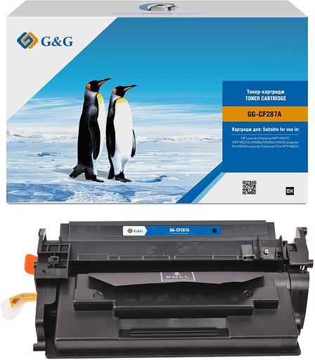 Картридж лазерный G&G GG-CF287A черный (9000стр.) для HP LJ M506dn/M506n/M506x фото 2