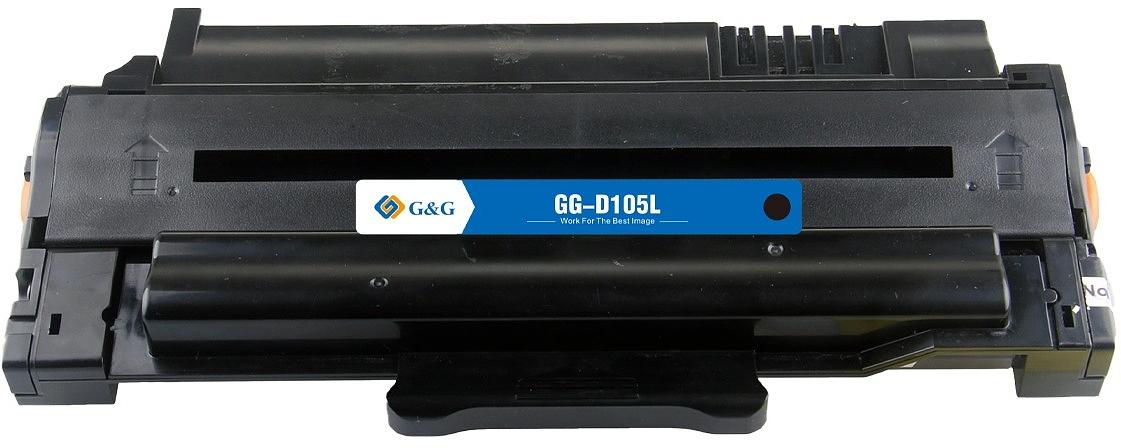 Картридж лазерный G&G GG-D105L черный (2500стр.) для Samsung ML-1910/1915/1916K/2525K/1911;SCX-4600/4605K/4610K/4623K фото 3