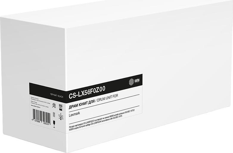 Блок фотобарабана Cactus CS-LX56F0Z00 ч/б:60000стр. для MS321/421/521/621/MX321/522 Lexmark фото 1