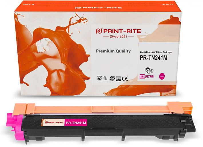 Картридж лазерный Print-Rite TFB685MPU1J PR-TN241M TN-241M пурпурный (1400стр.) для Brother HL-3170CDW фото 2