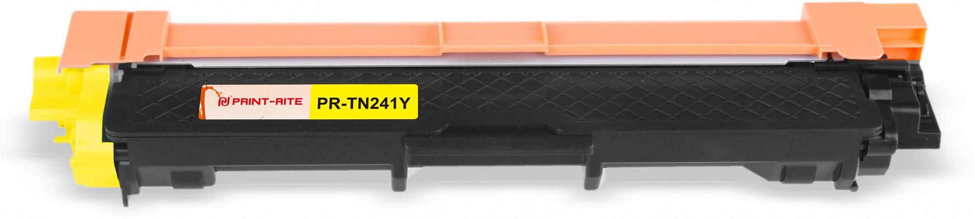 Картридж лазерный Print-Rite TFB686YPU1J PR-TN241Y TN-241Y желтый (1400стр.) для Brother HL-3170CDW фото 1