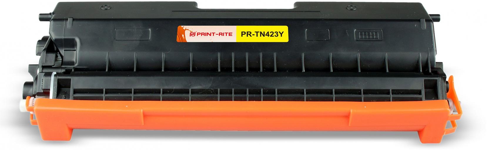 Картридж лазерный Print-Rite TFBAB3YPU1J PR-TN423Y TN-423Y желтый (4000стр.) для Brother DCP L8410CDW/HL L8260CDW/MFC L8690CDW фото 1