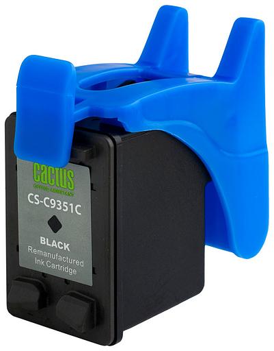 Картридж струйный Cactus CS-C9351C №21XL черный (20мл) для HP DJ 3920/3940/D1360/D1460/D1470/D1560/D2330/D2360 фото 2