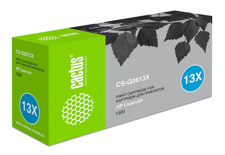 Картридж лазерный Cactus CS-Q2613X Q2613X черный (4000стр.) для HP LJ 1300/1300N фото 1