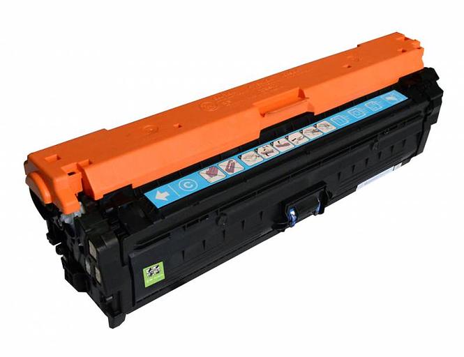 Картридж лазерный Cactus CS-CE271A CE271A голубой (15000стр.) для HP LJ Ent CP5525 фото 2