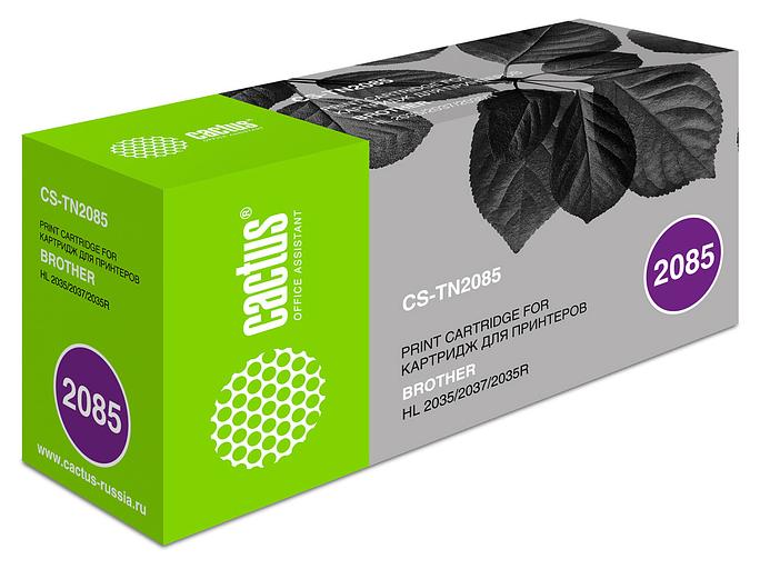 Картридж лазерный Cactus CS-TN2085 TN-2085 черный (1500стр.) для Brother HL-2035/2035R фото 2