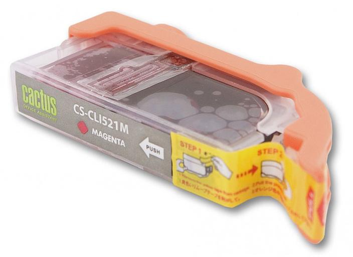 Картридж струйный Cactus CS-CLI521C/M/Y голубой/пурпурный/желтый набор (25.2мл) для Canon Pixma iP3600/iP4600/iP4700/MP540/MP550/MP560/MP620/MP630/MP640/MP980/MP990/MX860/MX870 фото 2