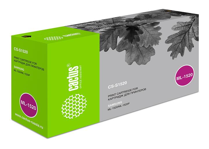 Картридж лазерный Cactus CS-S1520 ML-1520D3 черный (3000стр.) для Samsung ML-1520/1520P фото 1