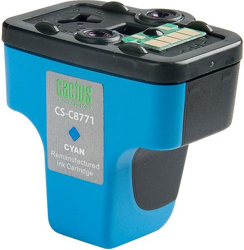 Картридж струйный Cactus CS-C8771 №177 голубой (11.4мл) для HP PS 3213/3313/8253/C5183/C6183/C6283/C7183/C7283/C8183/D7163/D7263/D7363/D7463 фото 2