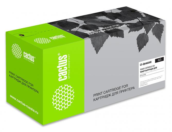 Картридж лазерный Cactus CS-Q6460AR Q6460A черный (12000стр.) для HP CLJ 4730 фото 1