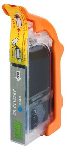 Картридж струйный Cactus CS-CLI426C голубой (8.4мл) для Canon Pixma MG5140/5240/6140/8140/MX884 фото 2
