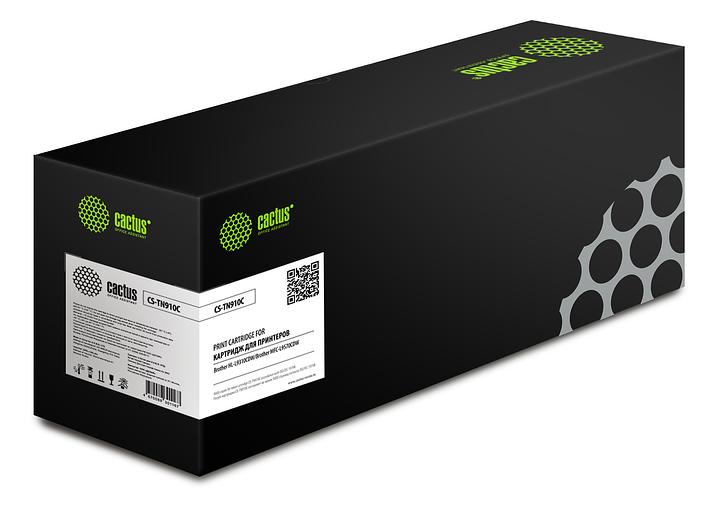 Картридж лазерный Cactus CS-TN910C TN-910C голубой (9000стр.) для Brother HL-L9310CDW/Brother MFC-L9570CDW фото 1