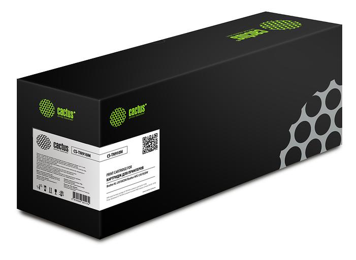 Картридж лазерный Cactus CS-TN910M TN-910M пурпурный (9000стр.) для Brother HL-L9310CDW/Brother MFC-L9570CDW фото 1