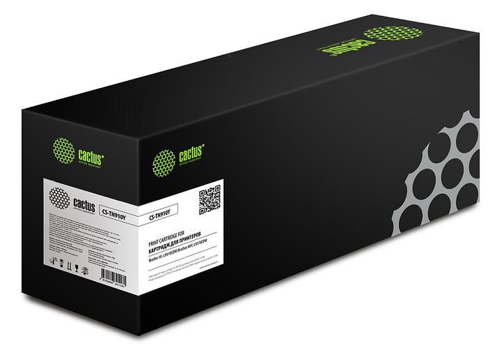 Картридж лазерный Cactus CS-TN910Y TN-910Y желтый (9000стр.) для Brother HL-L9310CDW/Brother MFC-L9570CDW фото 1