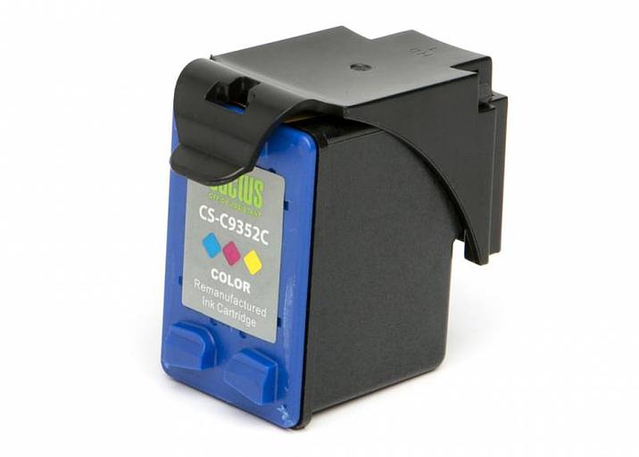 Картридж струйный Cactus CS-C9352C №22XL многоцветный (18мл) для HP DJ 3920/3940/D1360/D1460/D1470/D1560/D2330/D2360 фото 2