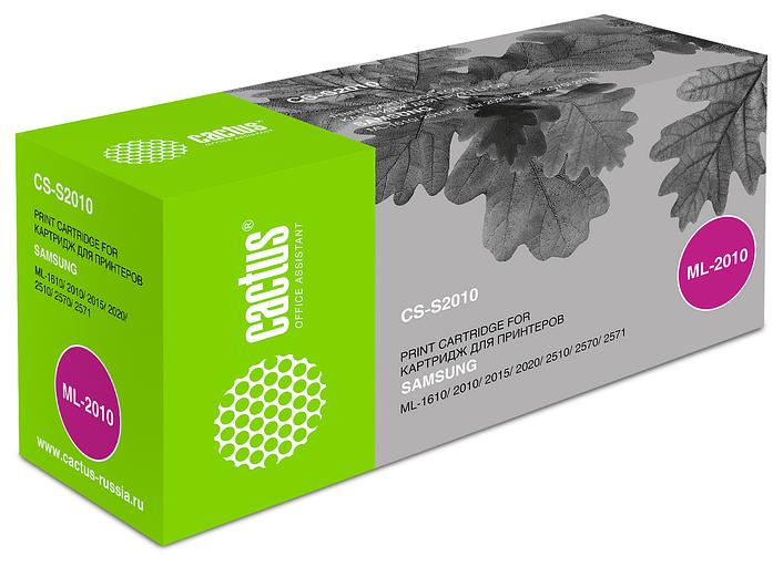 Картридж лазерный Cactus CS-S2010 ML-2010D3 черный (3000стр.) для Samsung ML-1610/2010/2015/2020/2510/2570/2571 фото 2