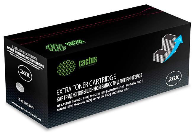 Картридж лазерный Cactus CS-CF226X-MPS CF226XX черный (12000стр.) для HP LJ M402d/M402n/M426dw/M426fdn/M426fdw фото 1