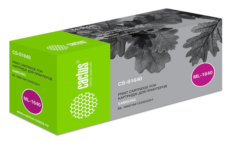 Картридж лазерный Cactus CS-S1640 D108S CS-S1640 MLT-D108S черный (1500стр.) для Samsung ML-1640/1641/2240/2241 фото 2