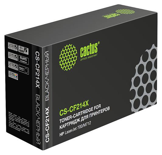 Картридж лазерный Cactus CS-CF214X CF214X черный (17500стр.) для HP LJ 700/M712 фото 1